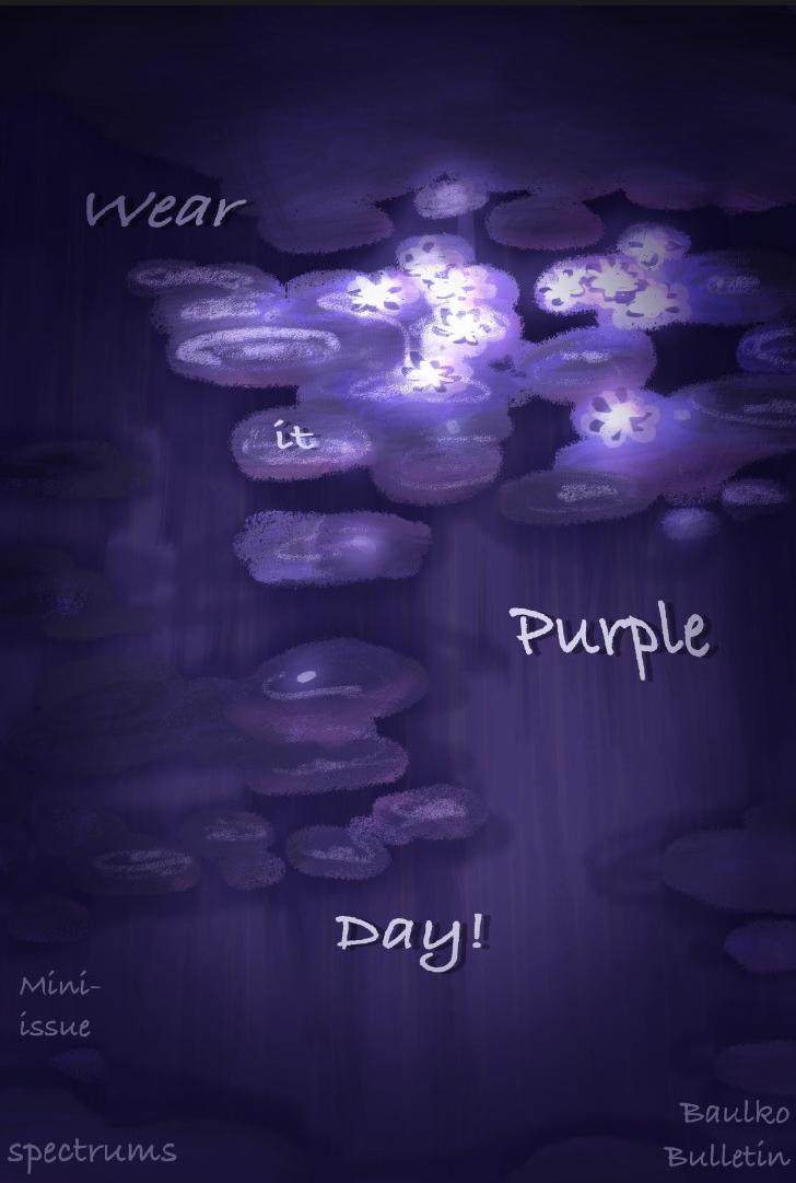 Wear it Purple Day! Cover